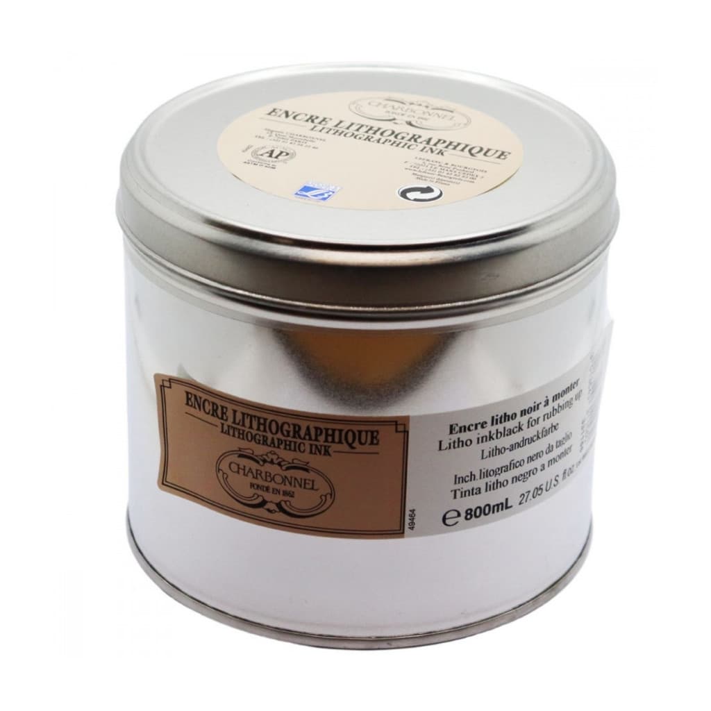 Tinta Litogravura 800ml Black For Rubbing Up 331156