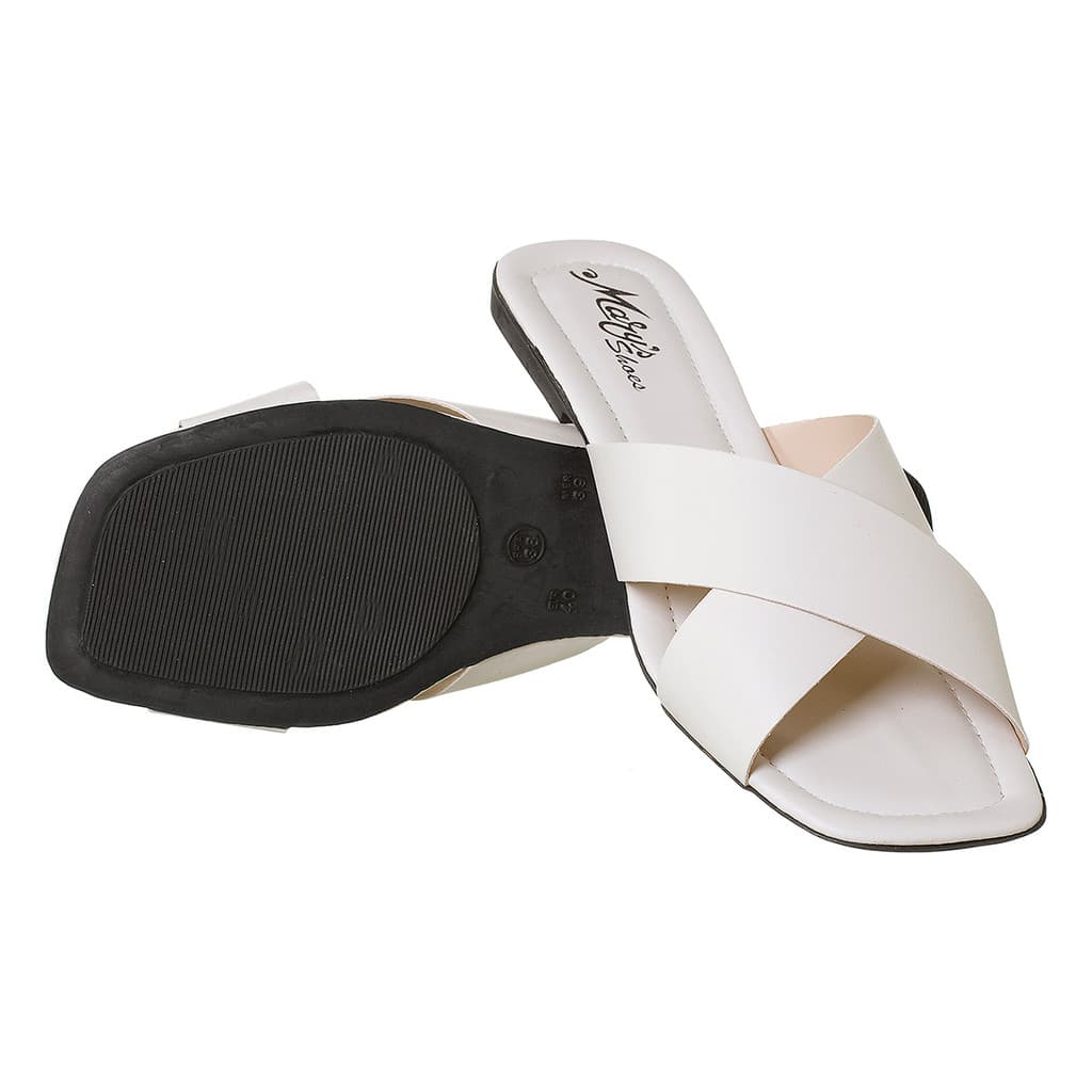 Sandália feminina chinelo rasteira Tiras Cruzadas