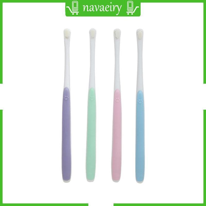 nava Escova Dentes Para Cães, Ferramenta Limpeza Animais Estimação, Macia Cabeça Pequena Mau Hálito, Supr