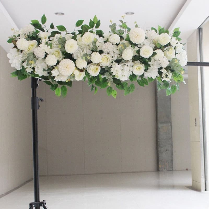 Conjunto de flores artificiais de toque romântico simples LY-1 adiciona simuladores de casamento