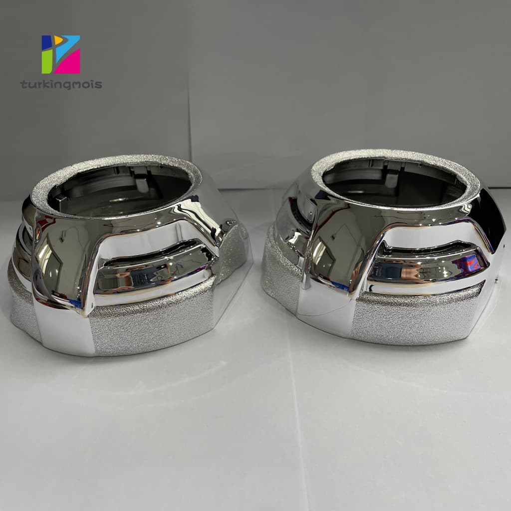 ZTUR_ 1 Par De Tampa Da Lâmpada Lente Do Projetor De 3 Polegadas Para Farol De Carro Q5 Hella Bi-xenon HID