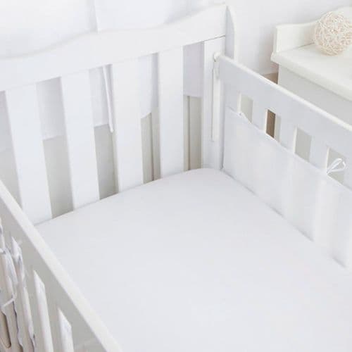 Capa Impermeavel Berco Protecao Protetor Colchao Infantil Branco Confortavel