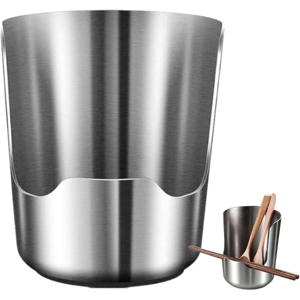 Suporte Multifuncional 2 em 1 para Utensílios de Cozinha, Suporte Vertical de Aço Inoxidável Resistente para Tampas de P