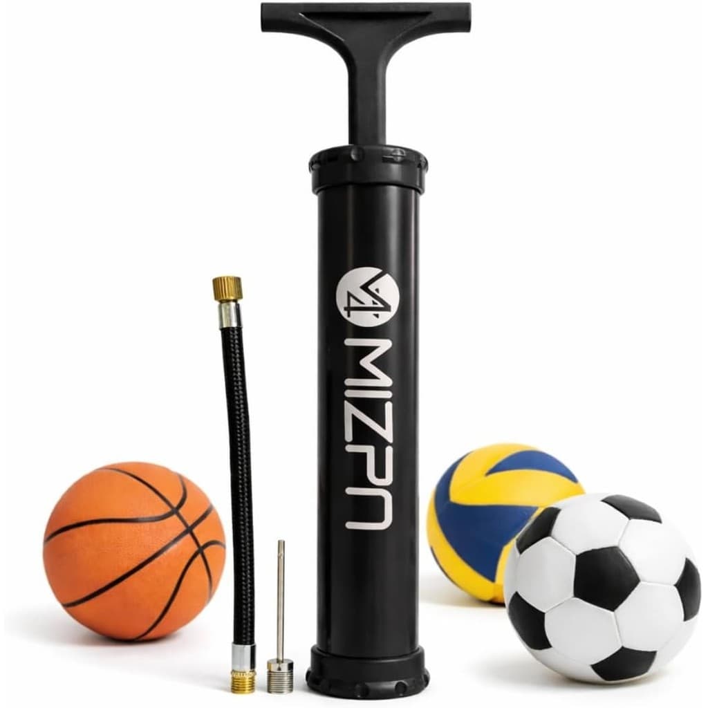 Bomba de Ar Manual Para Bolas Com Inflador Multiuso  Bolas Futebol, Basquete, Vôlei