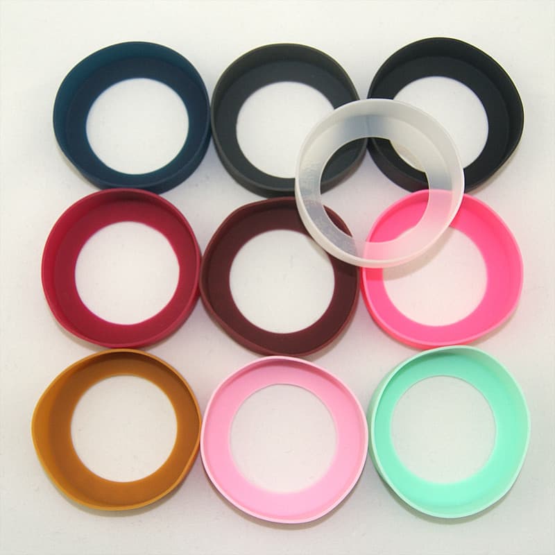 Isolamento Coaster copo inferior capa protetora Anti-desgaste Silicone inferior capa inferior suporte inferior almofada