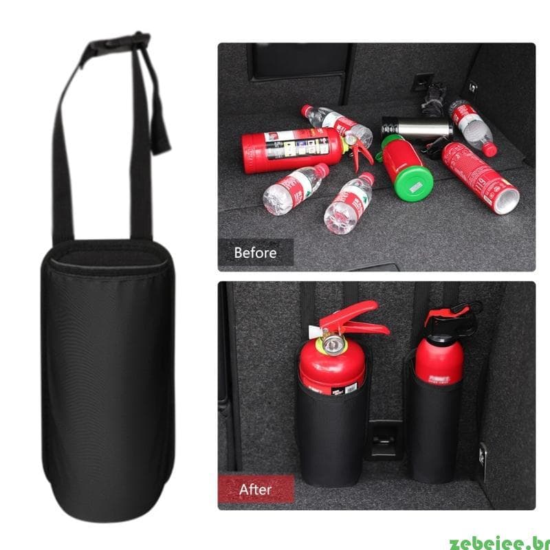 zebeiee Suporte Para Extintor Carro Guarda-Chuvas Montagem Encosto Do Assento