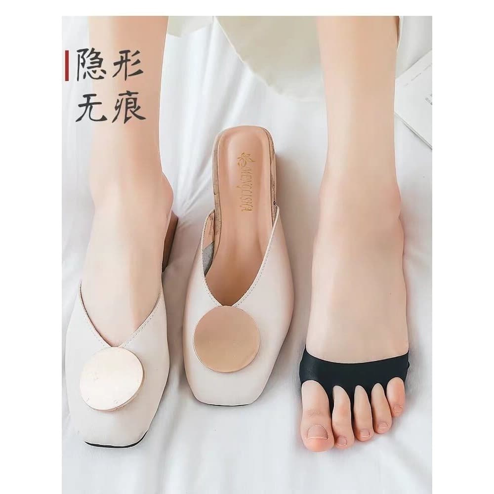 Meias de salto alto meia palma antepé almofada dedos à prova de dor meias Super macias femininas meias invisíveis mulher