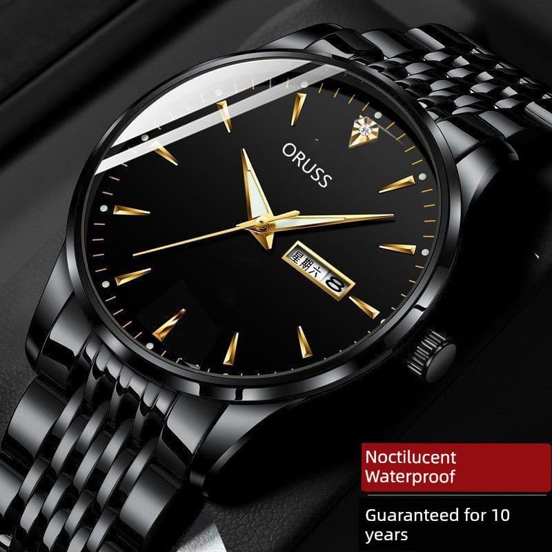 relogio masculino Movimento automático relógio mecânico masculino luminoso à prova dwaterproof água calendário High-End