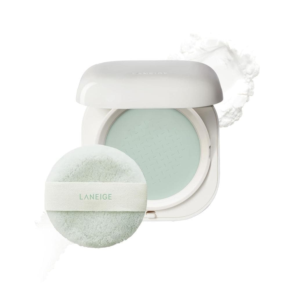LANEIGE NeoBlurring Powder, Pó Compacto Coreano para Controle de Brilho, com Efeito de Disfarce de Poros, Acabamento Sua