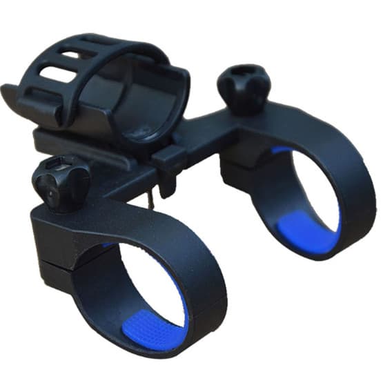 Suporte para lanterna de bicicleta, suporte para luz de Mountain Bike, clipe para farol, luz forte, centro de lanterna,