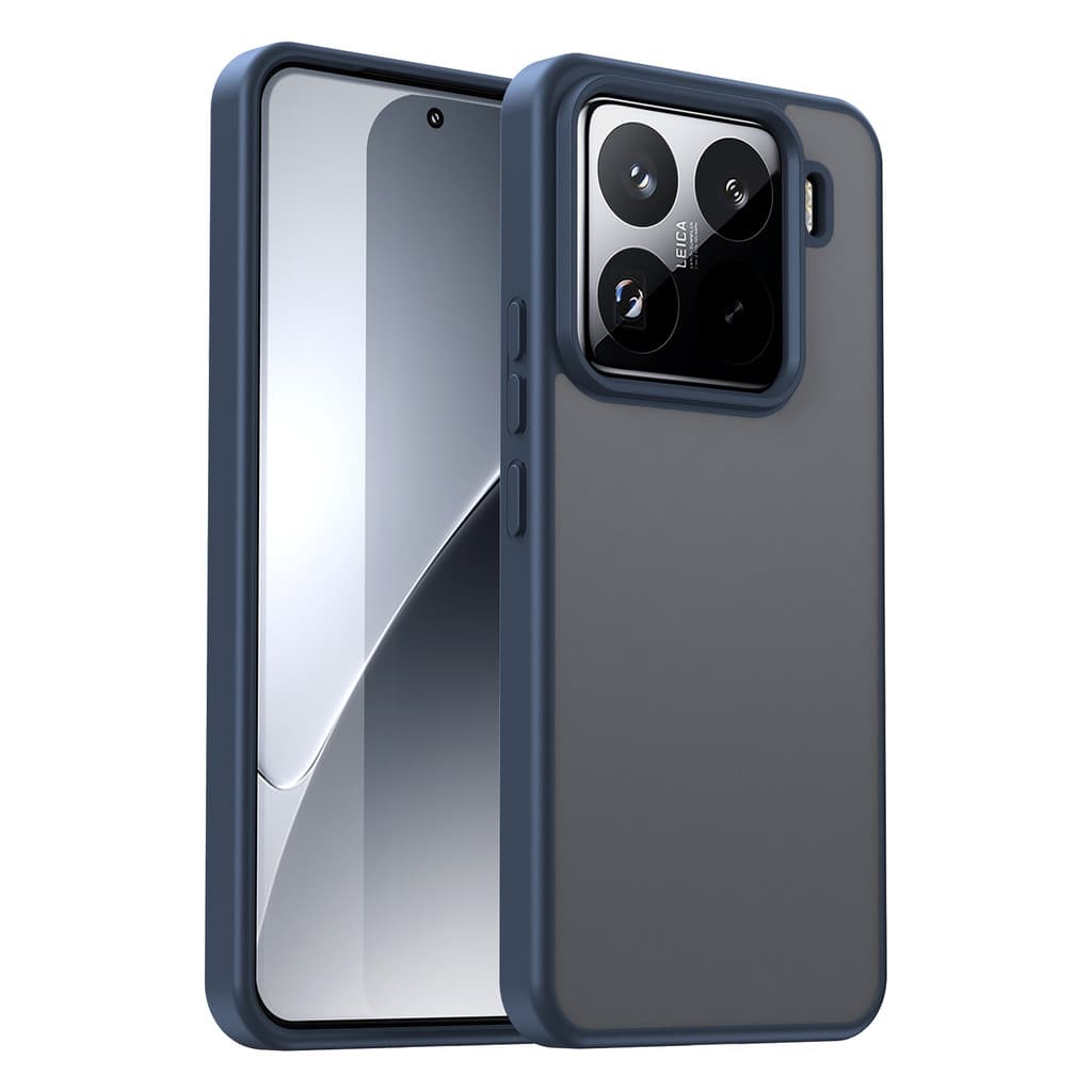 Adequado para xiaomi 15Pro caso de telefone fosco translúcido xiaomi 15 nova capa protetora simples caso duro resistente
