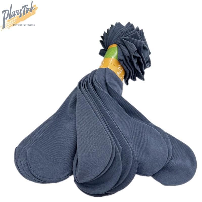 Meias ultrafinas simples meias masculinas sem salto meias curtas respiráveis meias de cano médio desodorante absorvente