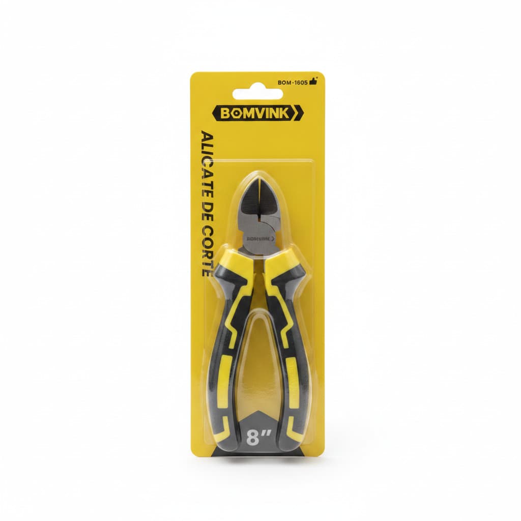 Alicate de Corte Diagonal de 8 Polegadas BOMVINK BOM-1605
