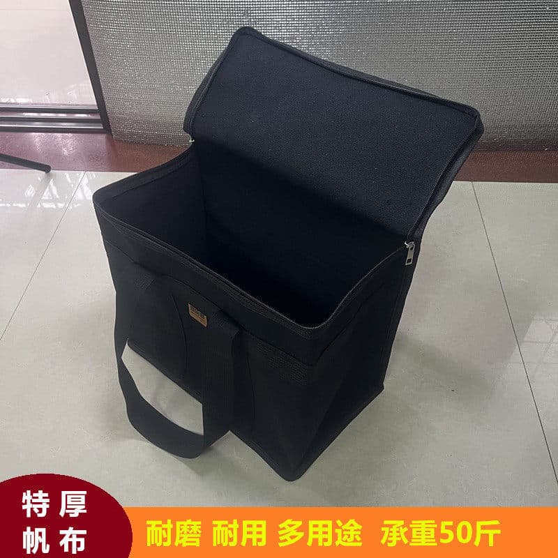 Bolsa de ferramentas portátil de lona Super grossa, eletricista, reparo de automóveis, bolsa de armazenamento, ferrament