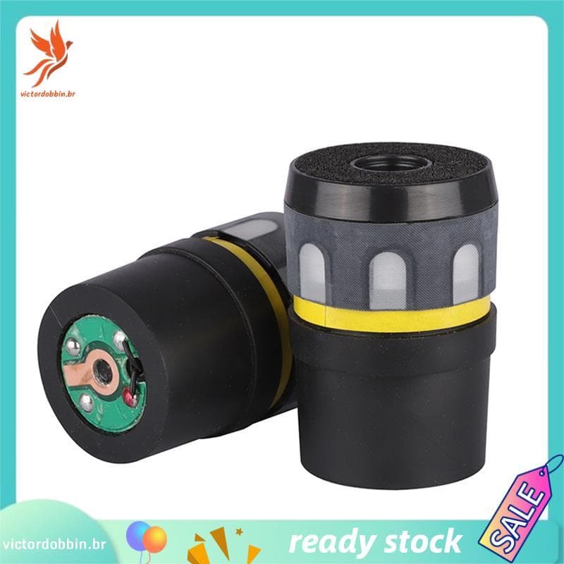 [victordobbin.br] Para BT58 Compatível 2pcs Cápsulas De Substituição De Núcleo De Microfone Dinâmico Fácil Instalação Ca