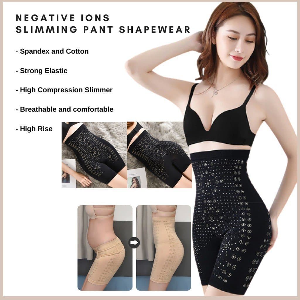 NEGATIVE IONS SLIMMING PANT SHAPEWEAR. BENGKUNG WANITA