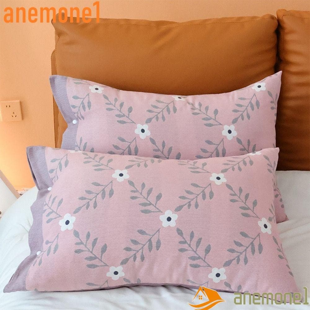 Capa de almofada da marca ANEMONE1, capa de almofada macia, tamanho 50x75 cm, portátil, cor lisa, feita de tecido pré-la