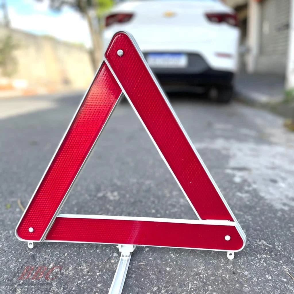 Triângulo para Carro Sinalização de Segurança