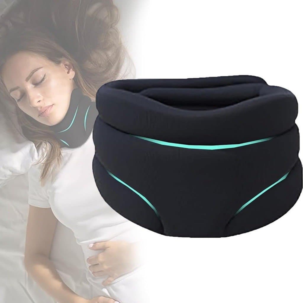 Nasostar Anti Ronco , Coleira Cervical De Espuma Macia , Suporte De Pescoço Ajustável Para Dormir Cervicorretivo Mulhere