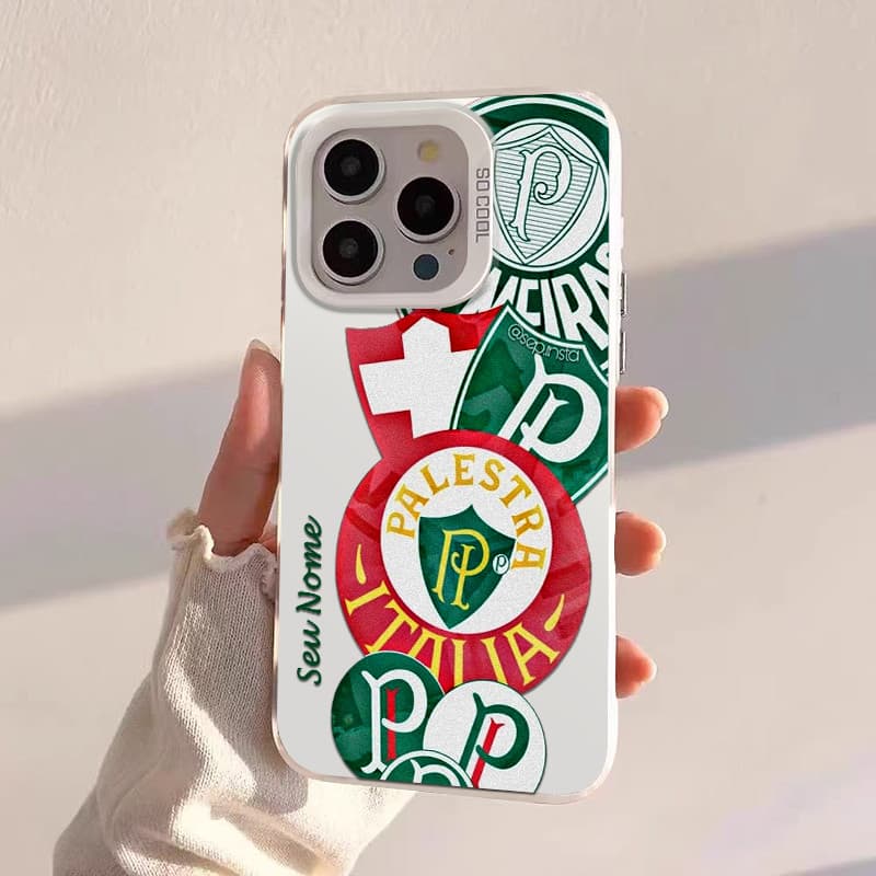 Capinha de personalizada Palmeiras para iPhone 11 normal 13 x xr xs max 12 14 15 16 pro max 16 Plus capinha anti impacto