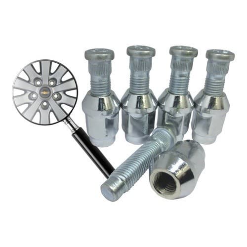 4 Prisioneiro De Roda Com Porca Para Chevrolet Prisma | Onix