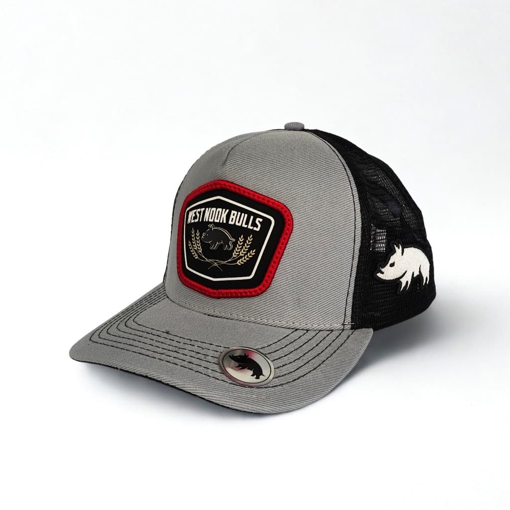 BONE MASCULINO TRUCKER COUNTRY PROMO LINE RED