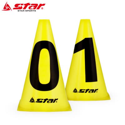 Sinal de estrela barril futebol basquete treinamento número sinal barril sinal barril treinamento obstáculo