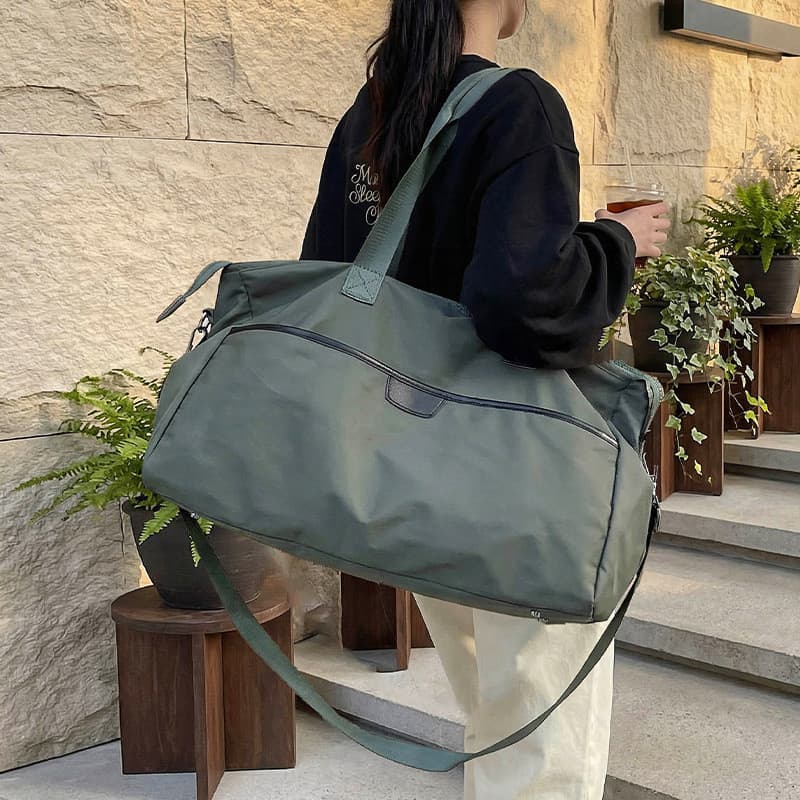 Novo estilo masculino simples saco de viagem grande capacidade de curta distância viagem de negócios mochila à prova dwa