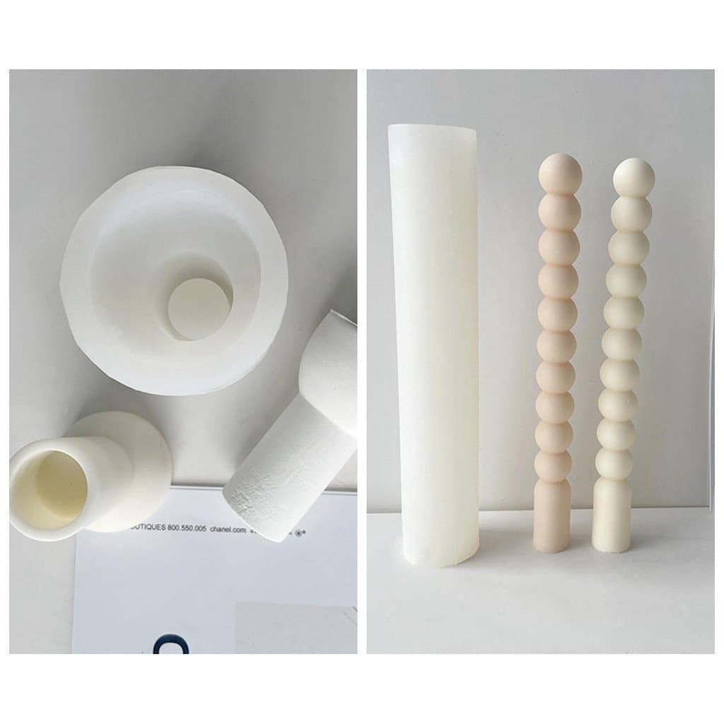 Molde De Vela De Linha De Tira Geométrica Artesanal Decoração De Chocolate Gesso Aromaterapia Sabão Silicone