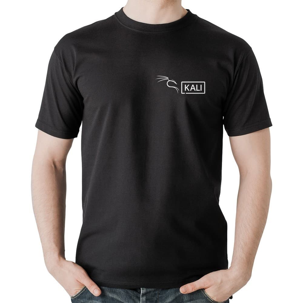 Camiseta Kali Linux 100% algodão  Premium