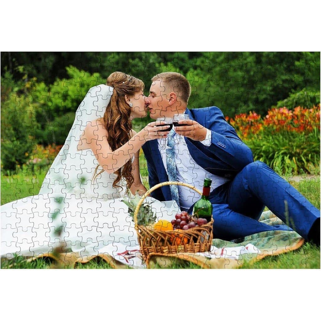 Quebra-Cabeça Personalizado com Foto, Quebra-Cabeça Personalizado 300/500/1000 Peças, Quebra-Cabeça para o Dia das Mães,