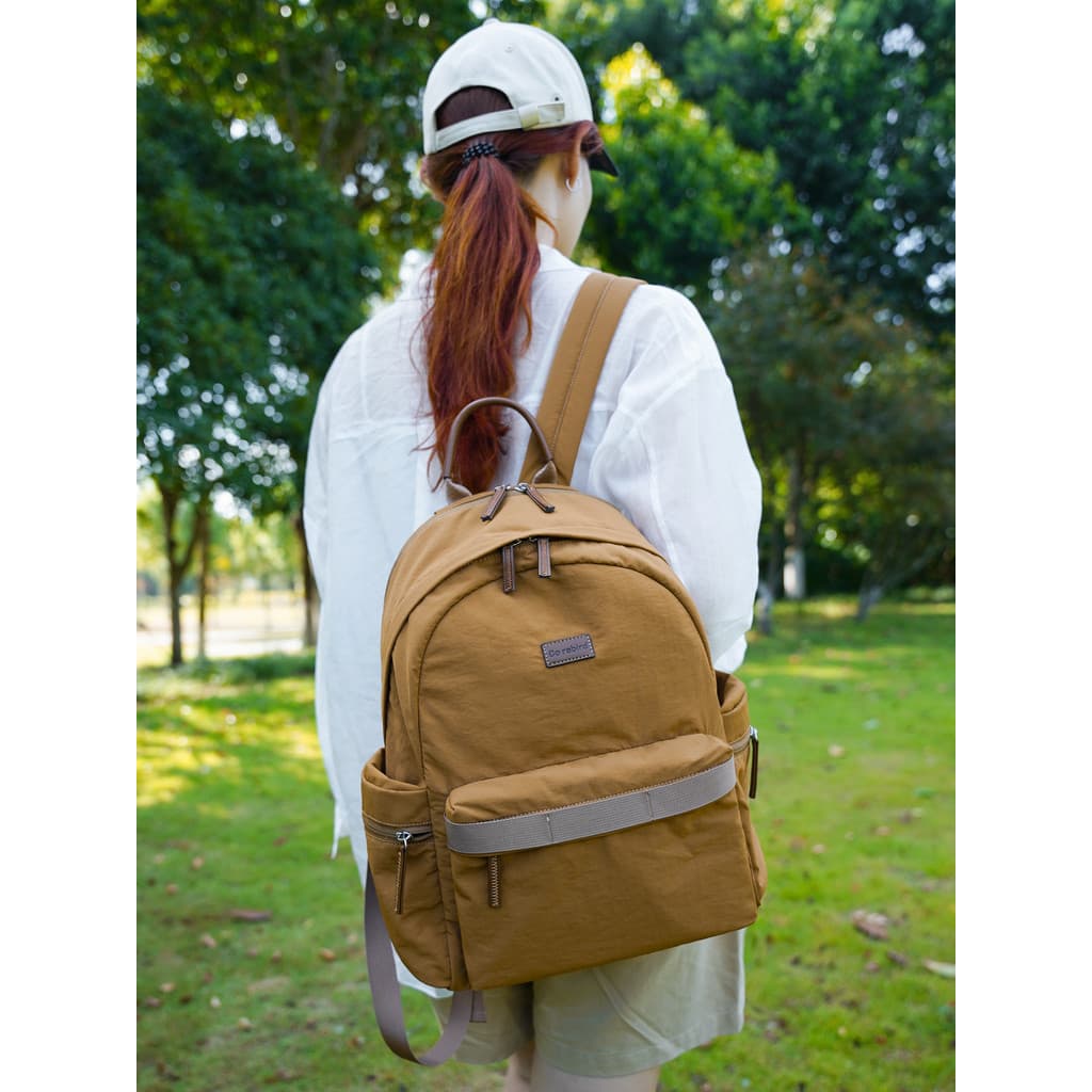 Pássaro puro leve mochila ao ar livre feminina 2025 novo estilo de viagem à prova dwaterproof água náilon pano mochila g