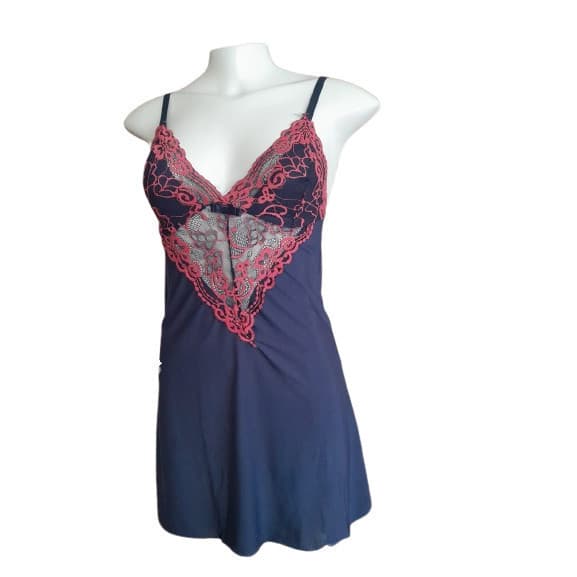 CAMISOLA ESTEFANE AZUL MARINHO - M