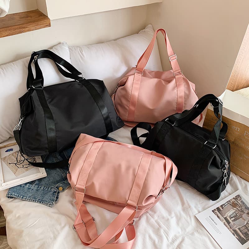 Saco de viagem portátil grande capacidade à prova dwaterproof água dobrável saco de viagem das mulheres dos homens saco