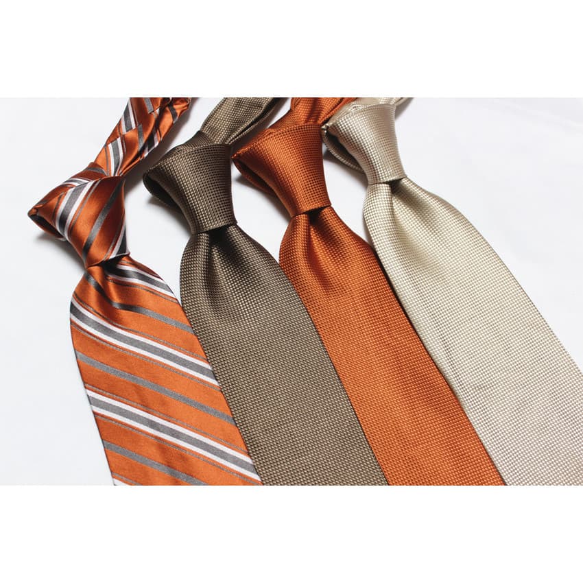 Exportação pedido Original comércio exterior seda cor sólida listras masculino Formal Wear negócios mão gravata versão a