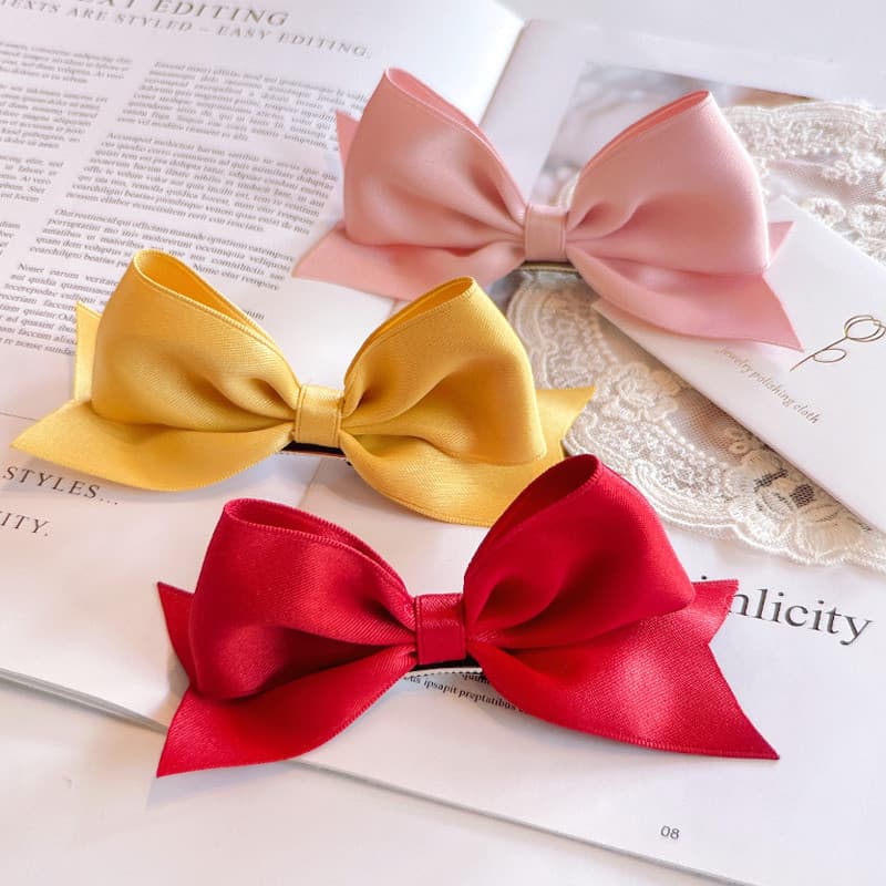 Grande vermelho crianças arco topo clipe menina hairpin Super doce bonito bebê hairpin estilo princesa cocar