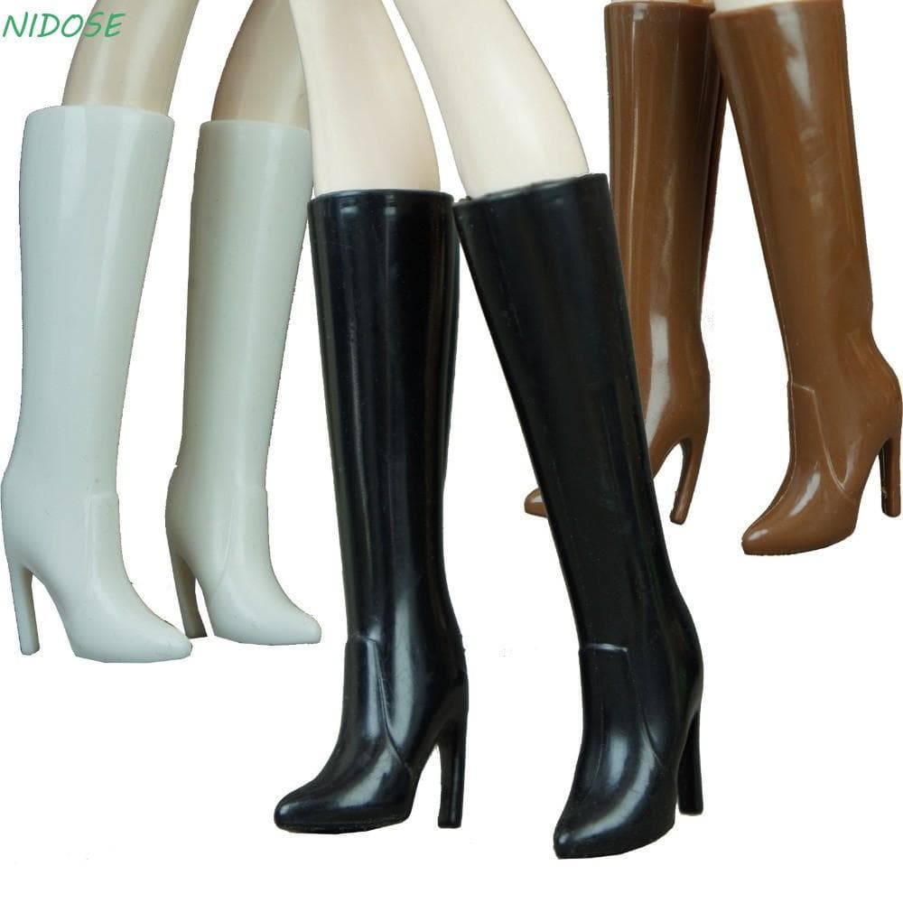 Sapatos De Boneca NIDOSE 1/6 , Botas Masculinas/Femininas De Vários Estilos De Plástico , Casuais Para Bonecas Da Moda
