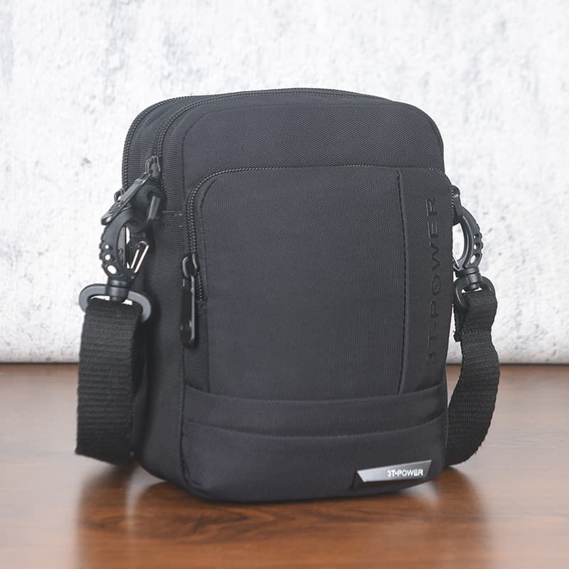 Bolsa mensageiro leve Vertical multifuncional masculina, bolsa de cintura para celular, à prova d'água, resistente ao de