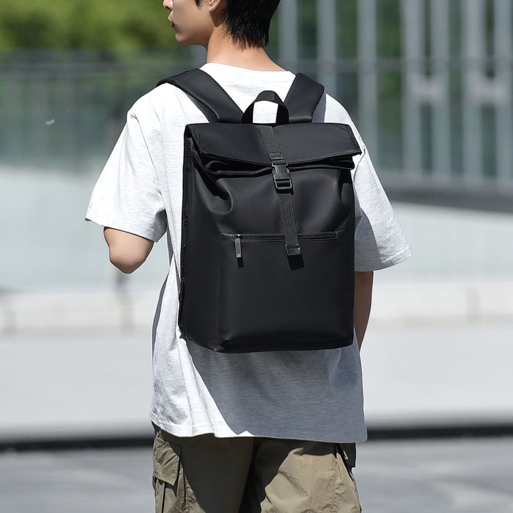 2026 novo estilo leve grande capacidade estudante mochila All-Match negócios computador saco masculino Casual