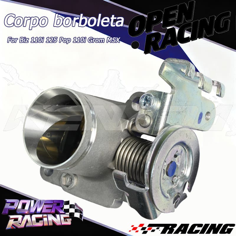 Corpo de Borboleta TBI Preparado 24-34mm Para Biz 110i/125 Pop 110i Grom MSX