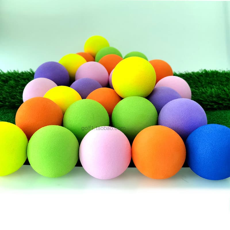60mm bola interior de golfe brinquedo das crianças loja entretenimento brinquedo bola espuma entretenimento EVA bola mon