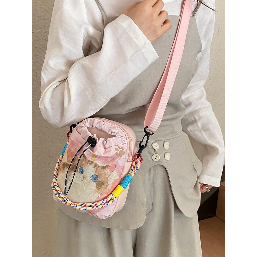 Meninas sacos 2026 novo estilo das crianças mensageiro garrafa de água saco meninas Outing pequena bolsa de ombro bonito
