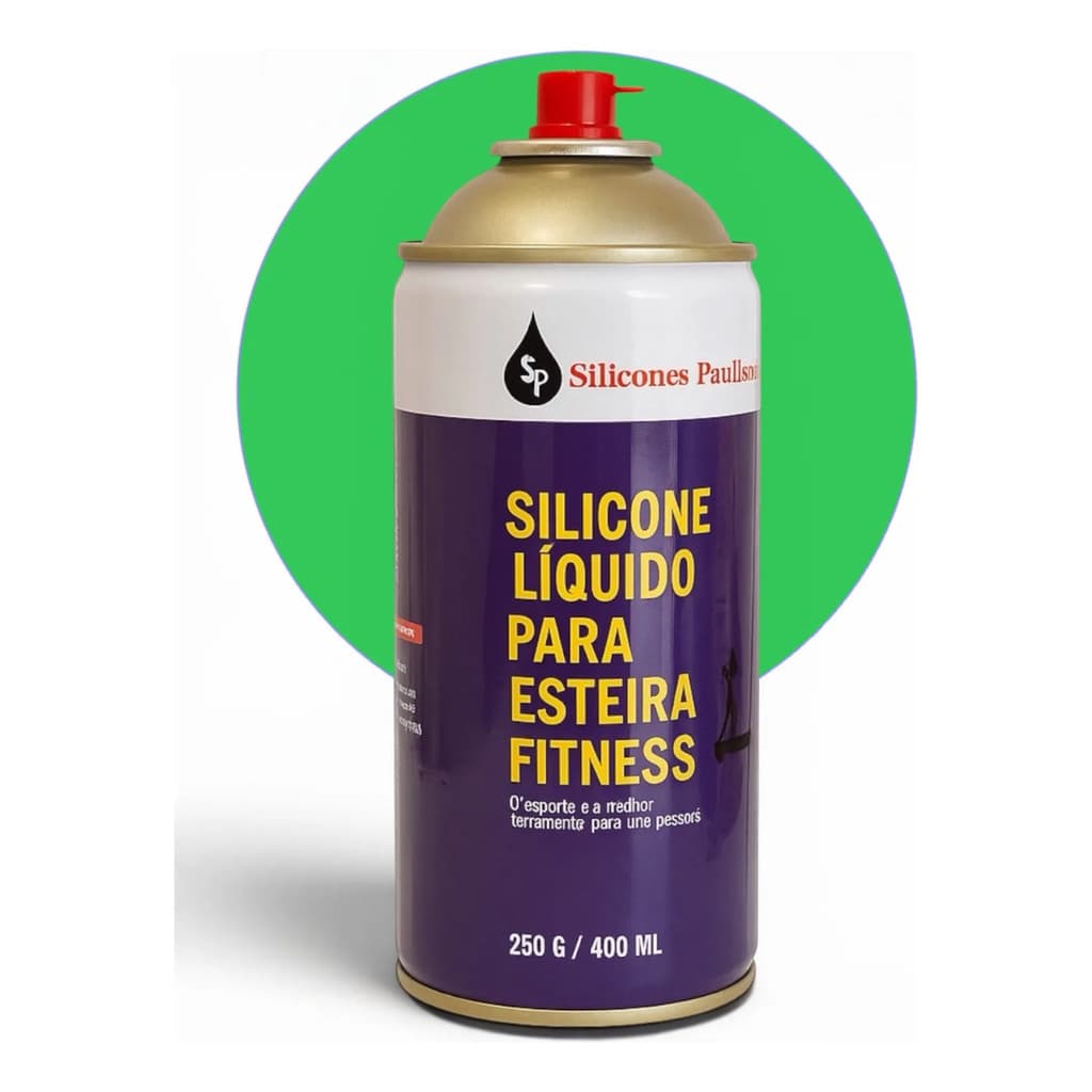 Spray silicone Manutenção Esteira ergometrica Bike bicicleta spining Academia estação musculação FIT