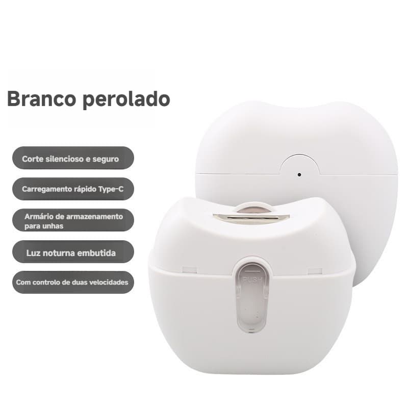 Cortador de unhas elétrico transfronteiriço automático Mini cortador de unhas bebê idosos manicure polidor de unhas mani