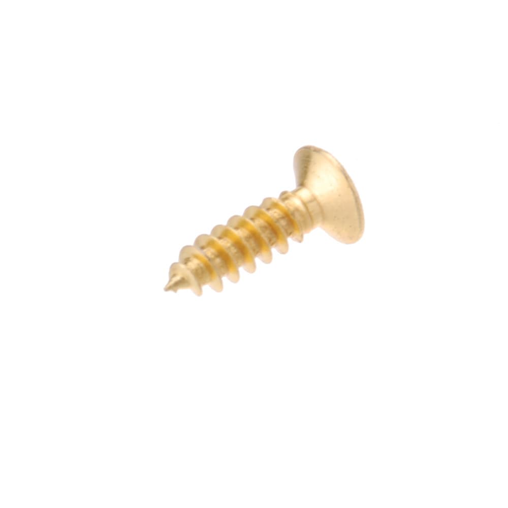 50 parafusos banhados a ouro 3mm para guitarra elétrica Fender Strat Pickguard Scratchplate