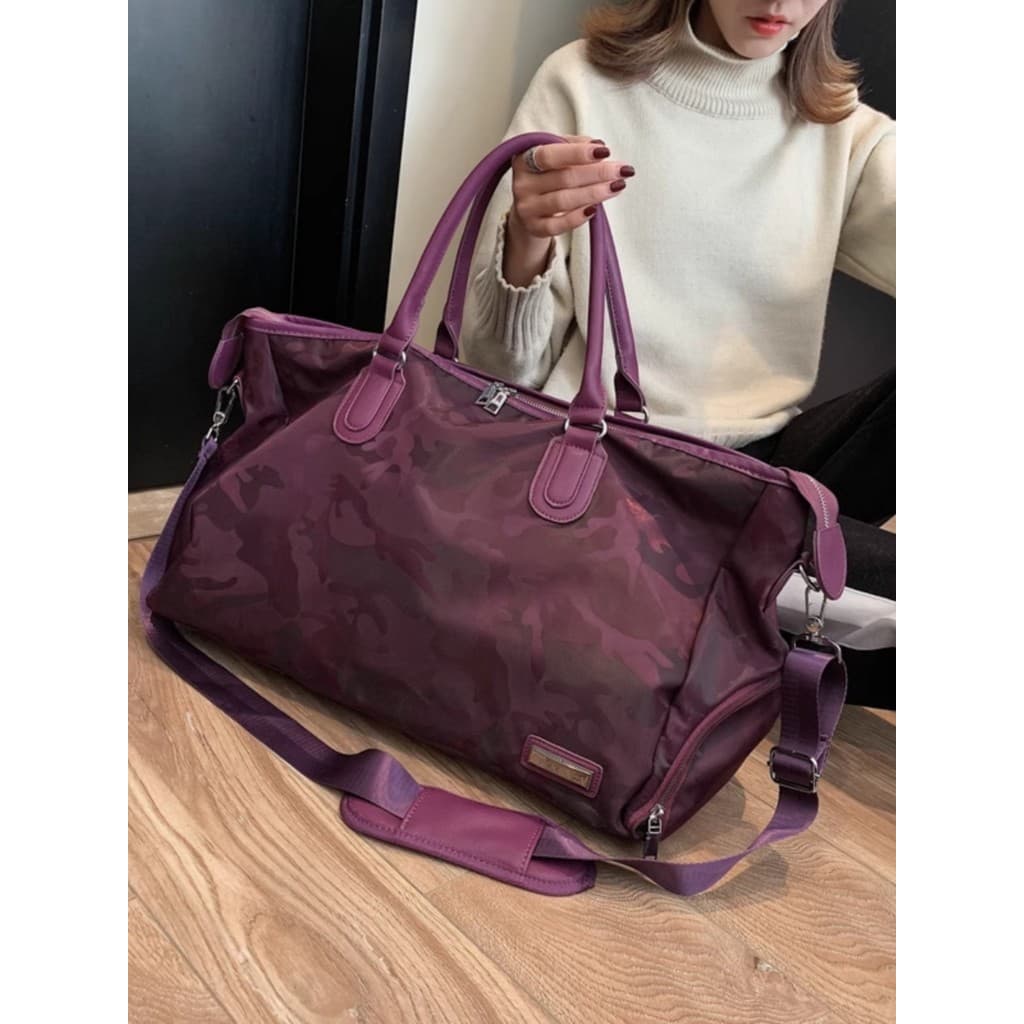 Separação seca e molhada portátil de um ombro grande capacidade de Fitness masculino feminino leve mochila camuflagem sa