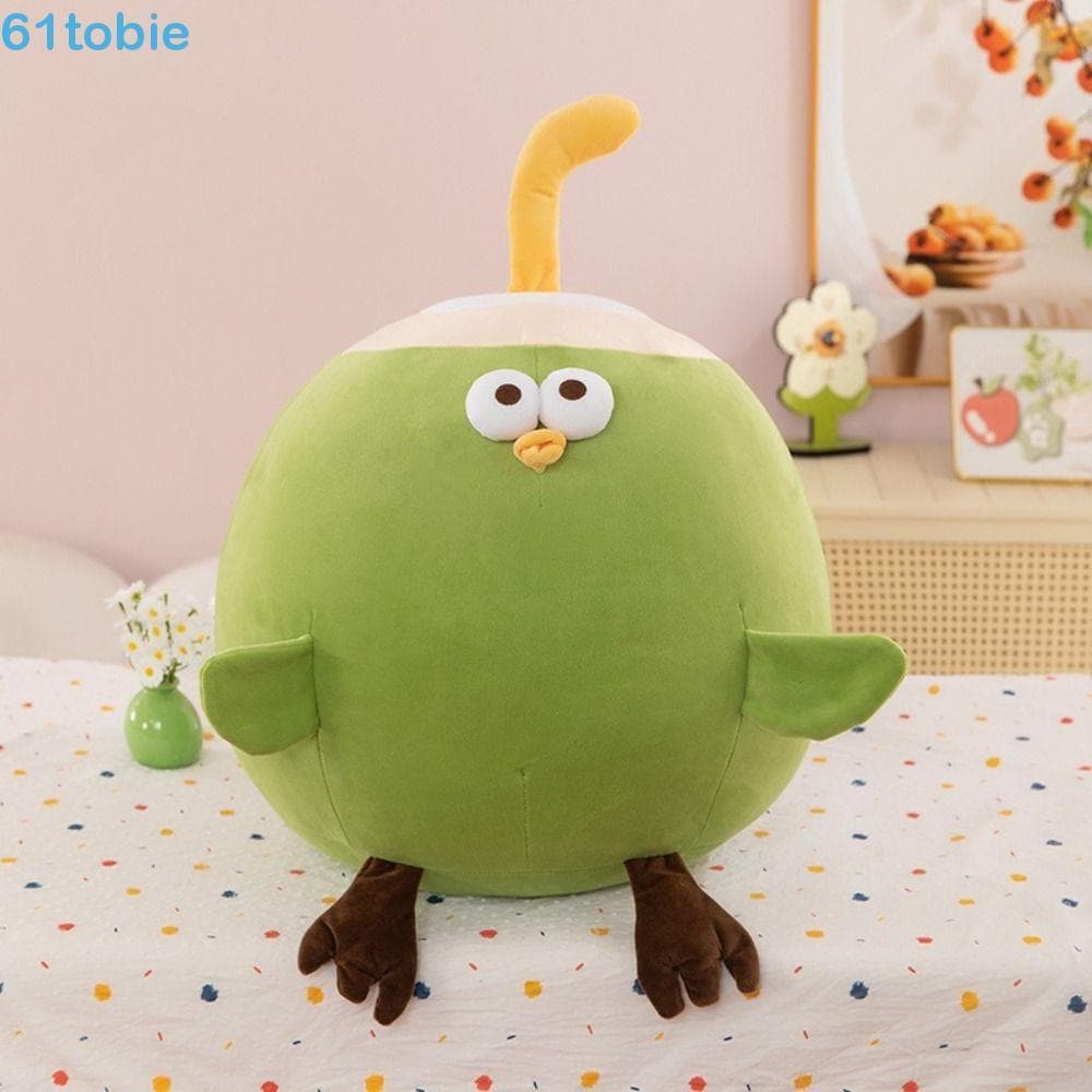 Brinquedo De Pelúcia De Frango De Coco TOBIE , Travesseiro Fofo De Boneca De Pintinho , Recheada 30 Cm