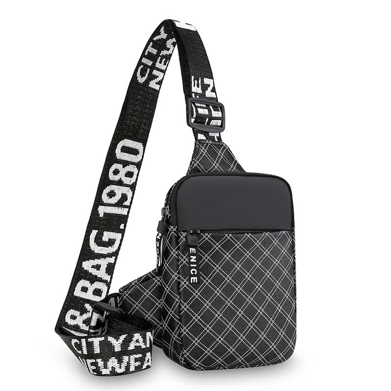 Leve viagem portátil novo estilo classe Commuter versão coreana saco de peito feminino Crossbody pequena mochila masculi