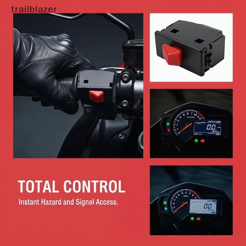 Fácil Instalação GY6 50cc 125cc Interruptor De Sinal De Mudança Durável Para Todas As Condições Climáticas