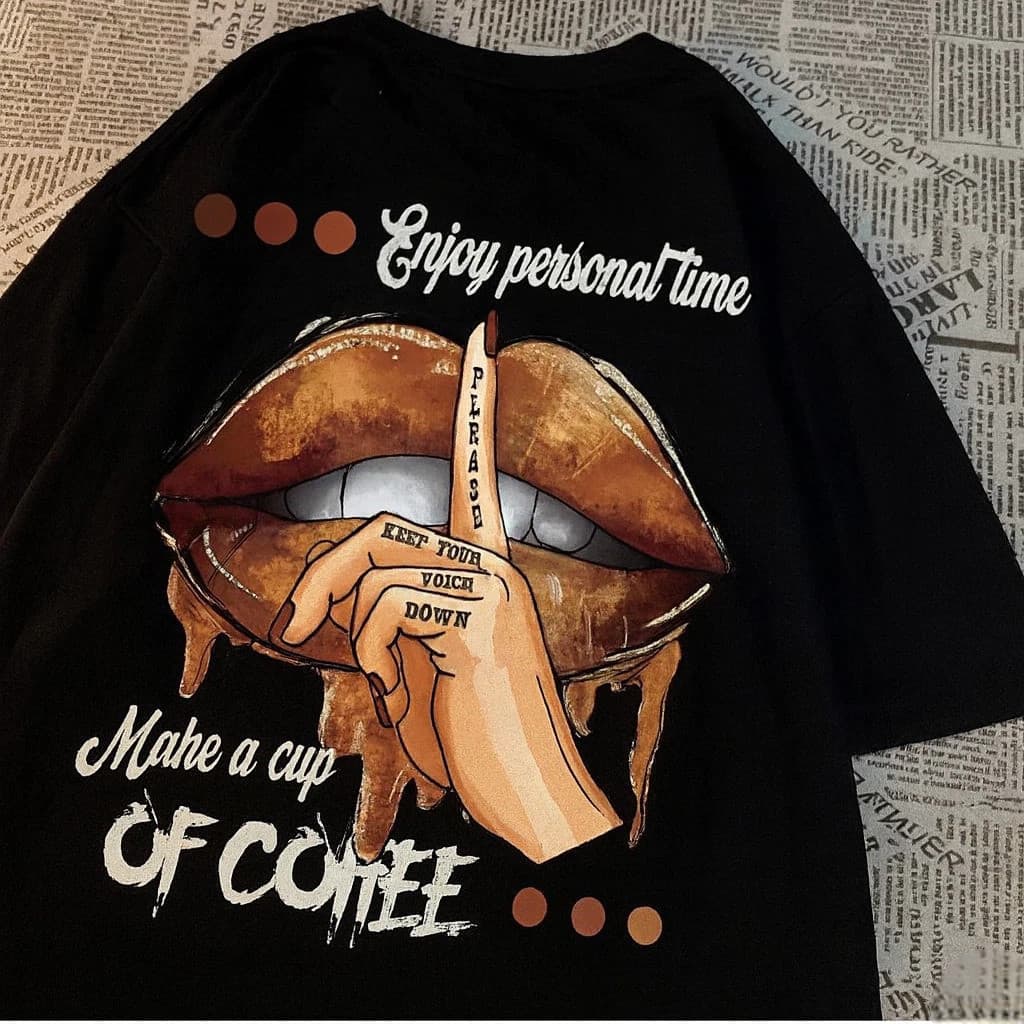 Camiseta OFF COFFEE Boca Silencio Novo! Delicada Vintage Qualidade Premium Envio Imediato